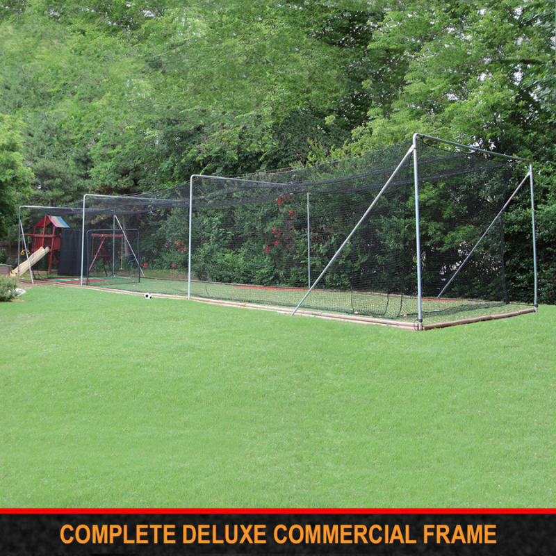 Cimarron 2 1/4" Complete Deluxe Commercial Batting Cage Frame Kit