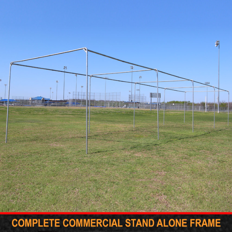 Cimarron Sports Complete Stand-Alone Batting Cage Frame