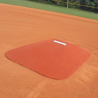 All Star Mounds 10" Senior League Pitching Mound Clay Side View