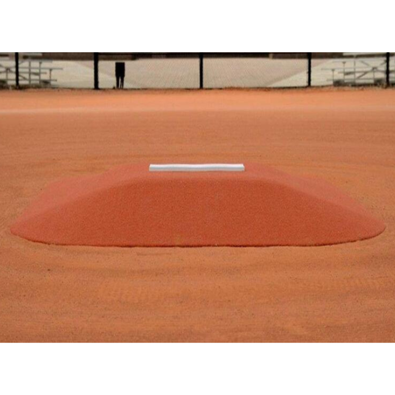 AllStar Mounds 8" Pony League Portable Pitching Mound Clay Back View