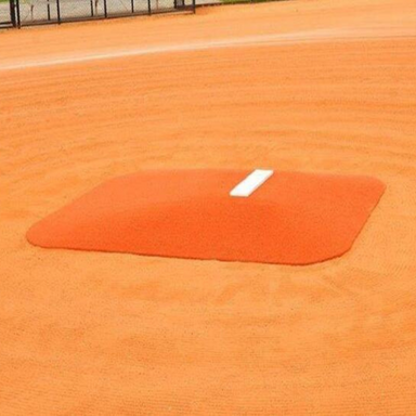 AllStar Mounds 8" Pony League Portable Pitching Mound Clay Side View