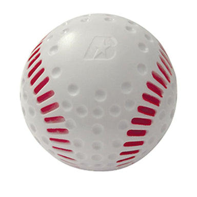 Sports Attack Baden B-PMS9 Optic White Seamed Pitching Machine Ball - Dimpled Polyurethane Baseball