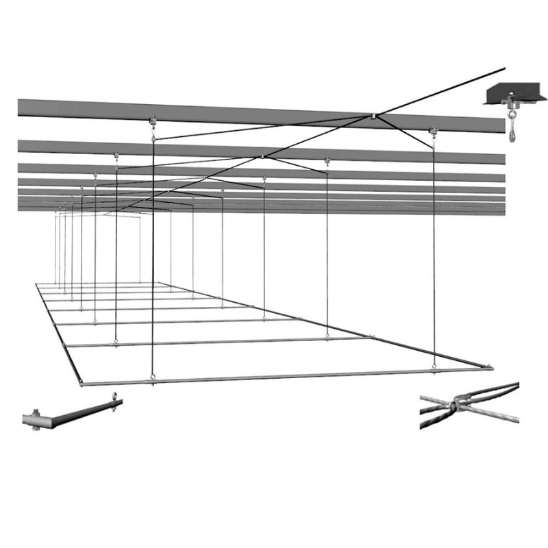 Cimarron Complete Batting Cage Air Frames with TW-2000 Winch