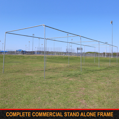 Cimarron Sports Complete Stand-Alone Batting Cage Frame