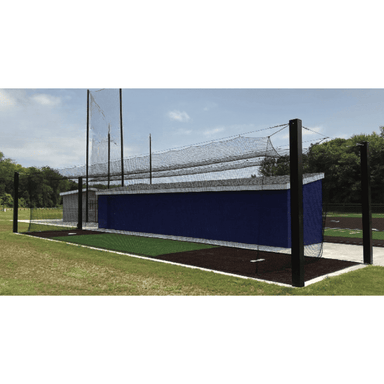 Jaypro Mega Outdoor Stackable Batting Cage Tunnel Kit Side View