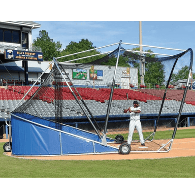 Jaypro Turtle Batting Cage Bomber Pro Side View