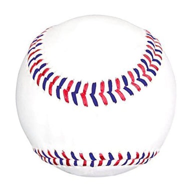 Sports Attack White Leather 9″ Baseball with Kevlar Seams - Durable Practice Ball